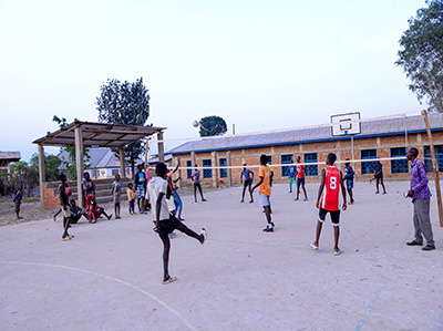 Rehabilitation of basketball and volleyball pits